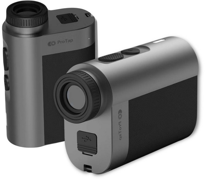 ProTap 高爾夫測距儀 精準測距 多種模式 輕巧便攜 視野清晰 操作簡單, 鈦色