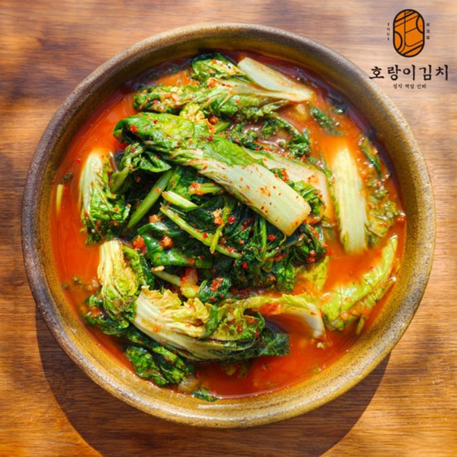 호랑이김치 시원한 어린열무 열무얼갈이 물김치, 열무얼갈이 물김치 2kg, 1개