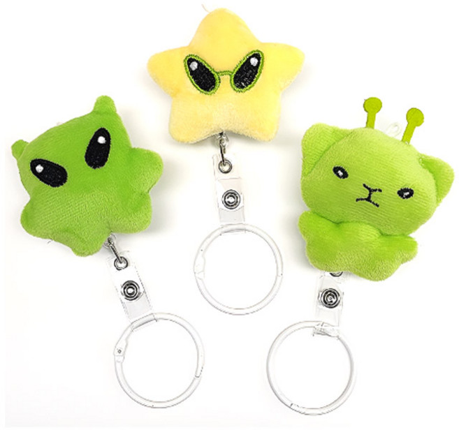 MDC 외계인 삼총사 릴홀더 3종 / 간호사릴홀더 출입증태그홀더, 1개, 별나라외계인