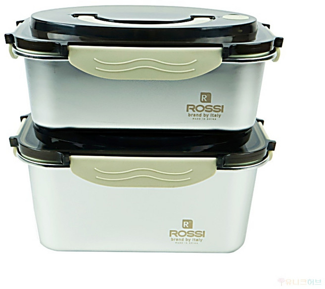 스텐 밀폐용기 반찬소분용기, 1700ml