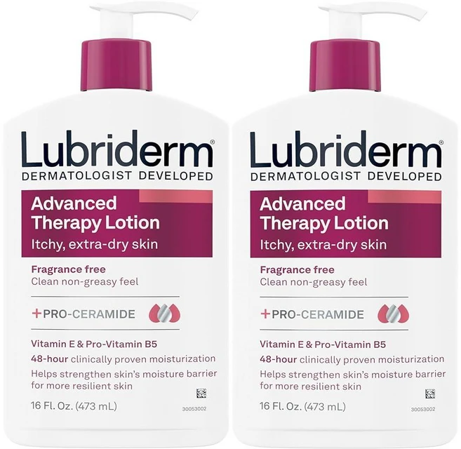 루브리덤 어드밴스드 테라피 로션 디플리 하이드레이트 엑스트라 드라이 스킨, 473ml, 2개 - 쿠팡