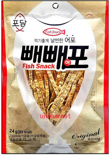 한진식품 포담 빼빼어포 24g X 16, 384g, 1개