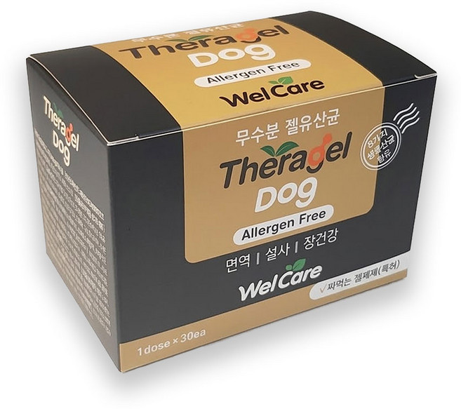 테라겔 도그 영양제, 30회분, 장건강/유산균, 1개