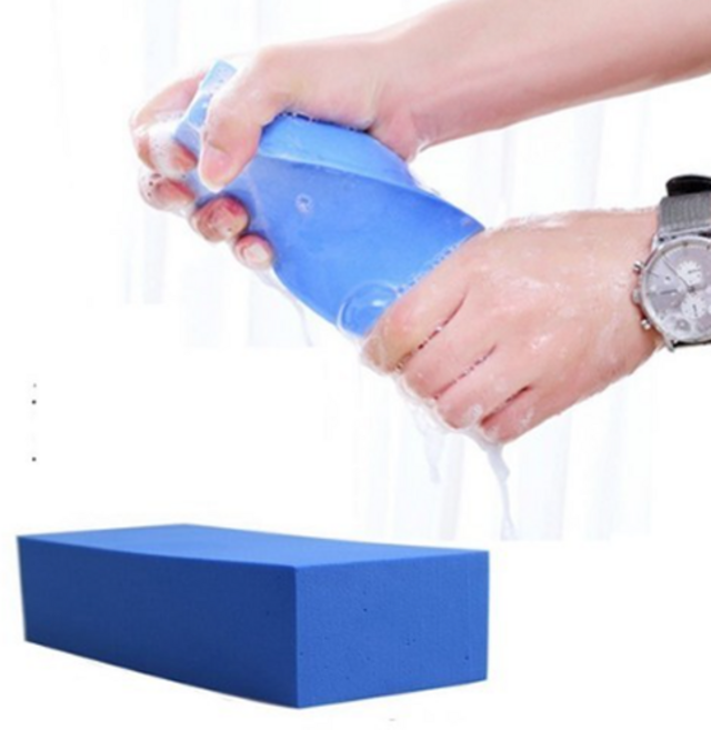 호아프_ [2개묶음] 강력한 물흡수 워터블럭 청소 수세미 초강력 물기흡수, 2개