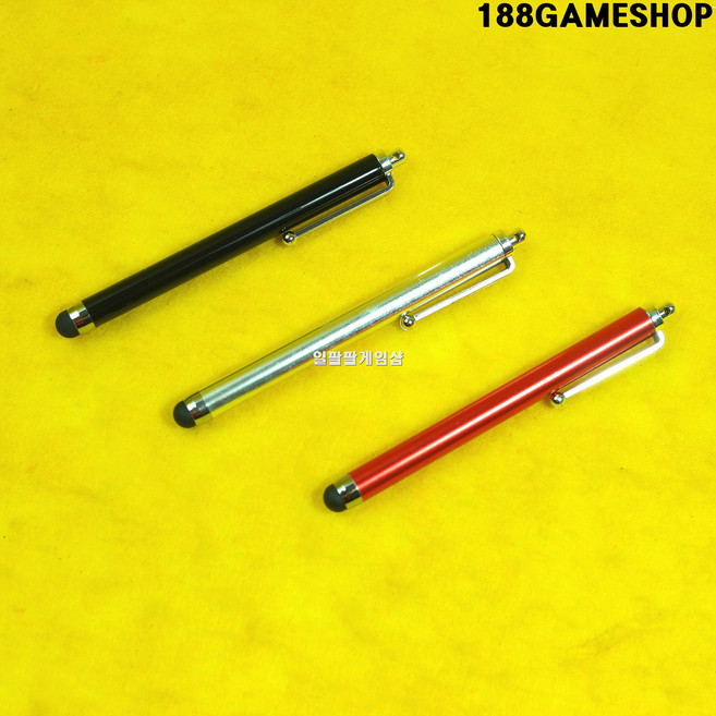 [188]닌텐도 스위치 OLED 라이트 스마트폰 정전식 터치펜, 실버, 1개