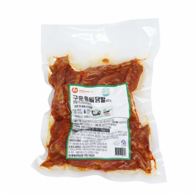 mm 하성 구운 통뼈닭발 400g, 3개