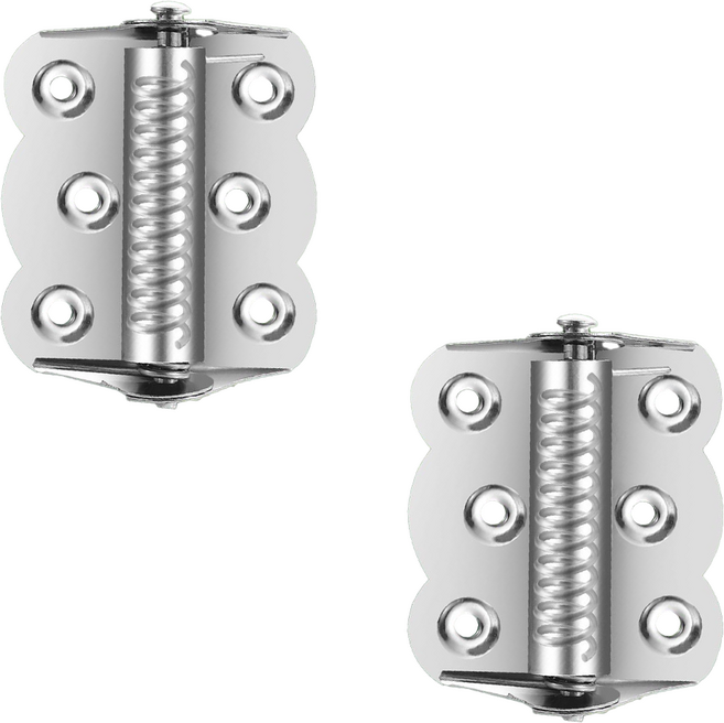 리브문 스텐 자동 문닫힘 스프링 나비경첩, 2개