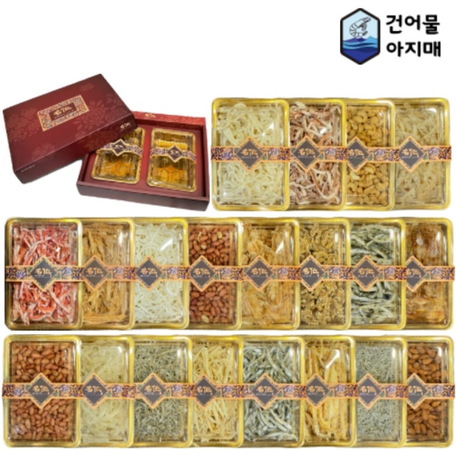 건어물아지매 골라담는 선물세트 새해 설날 추석 선물셋트, A+C, 1개
