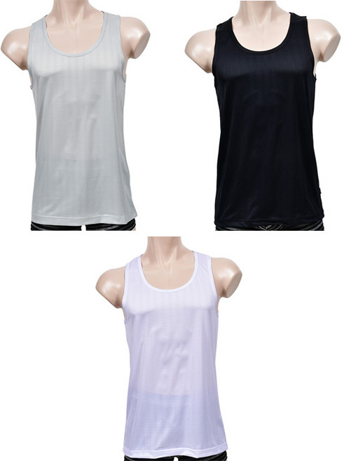 (제임스딘) 베이직 매쉬 남성 런닝-110까지 편안하게입을수있는 좋은소재 남성메리야스 신축성 스포츠런닝