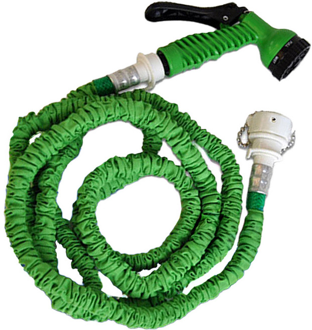 [TTP INC] 꼬임없는 3배 늘어나는 이지매직호스 국내생산/가벼운 무게 라택스 호스/7단 조절 스프레이건/세차 원예 청소 마당 다용도 호스, 부품추가-호스연결구, 1개