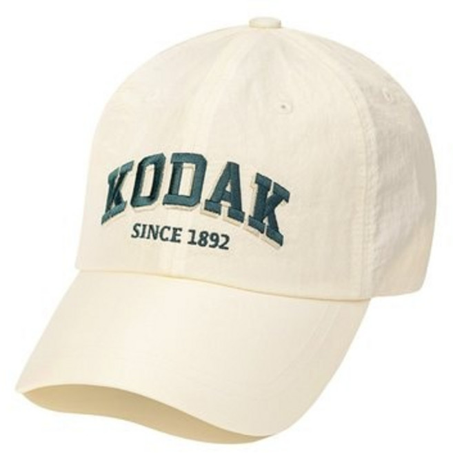 국내백화점 코닥 모자 공식우븐 릴렉스핏 볼캡 IVORY 썬캡 (BK파우치증정)