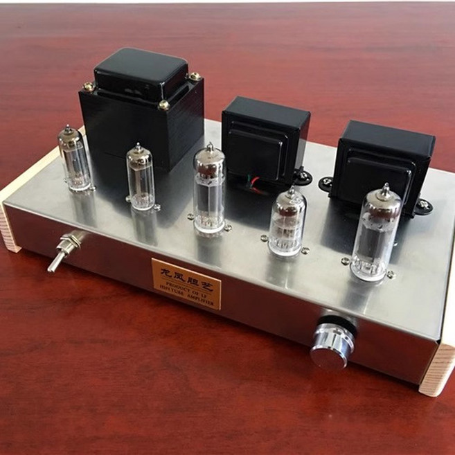 6N2 6P1 푸쉬풀 키트 푸시풀 앰프 플레이어 완제품 케이스 리시버 오디오 진공관앰프, 표준형 6P1 완제품, 1개, 스탠다드 6P1 완제품 사용