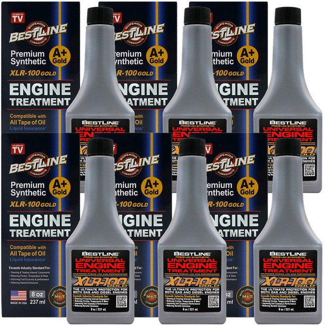 베스트라인 엔진 코팅용 첨가제 전차종 237ml, 6개, 공용
