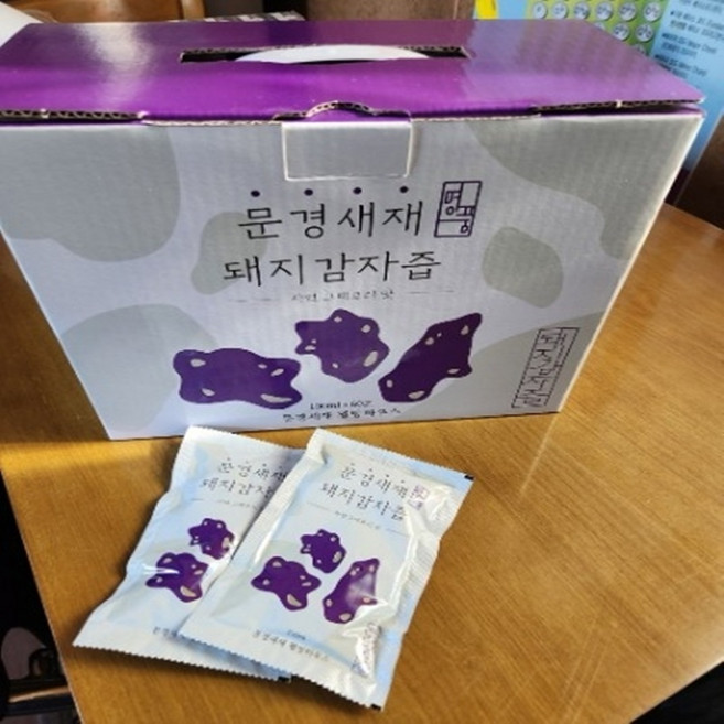 문경새재 돼지감자즙 100ml 60포, 60개