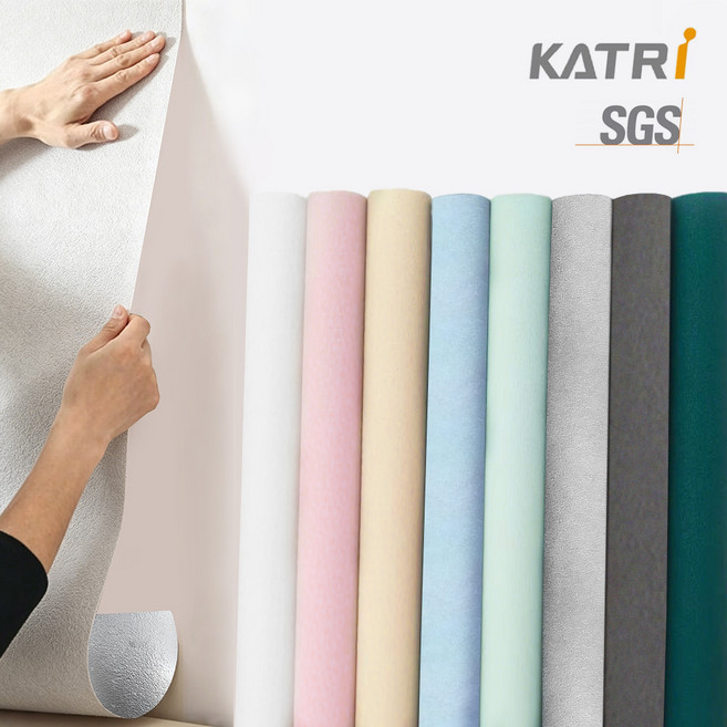 FASEN 단열 벽지 곰팡이 습기방지 단열시트지 접착식 셀프 DIY 인테리어 단열폼벽지, 다크 그린