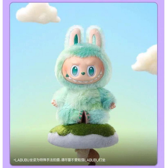 정품 한정 팝마트 라부부 3세대 하이라이트 체크메이트 모코코, 평온