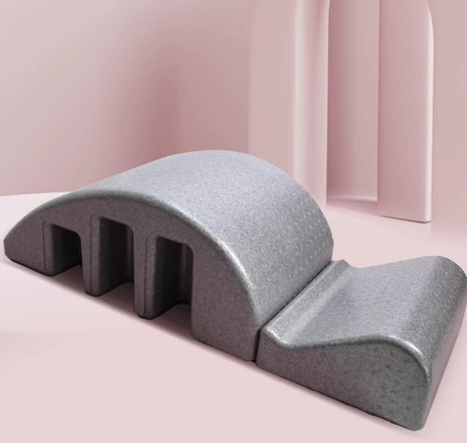 스파인코렉터 자세 밴드 기구 필라테스 스트레칭 아크, 1개, 실버 그레이