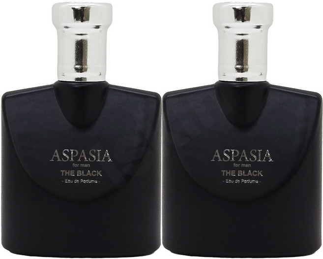 아스파시아 포맨 더 블랙 남성향수 (50ml) - 2개, 50ml