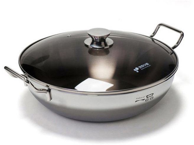 키친아트 스텐 통3중 일품 인덕션겸용 궁중전골냄비 7종모음, 스텐304, 1개