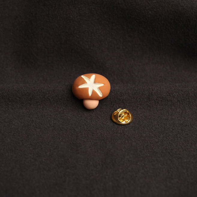 미니 뱃지 뺏지 패션 브로치 플라워 꽃 음식 채소 과일 동물