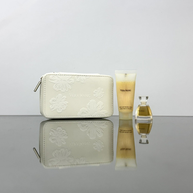 Vera Wang 베라왕 여성용 3종 세트 4ml EDP 스플래시 + 25ml 샤워젤 지퍼 박스 (IBB5) VERA WANG FRAGRANCE GIFT SET Mothers