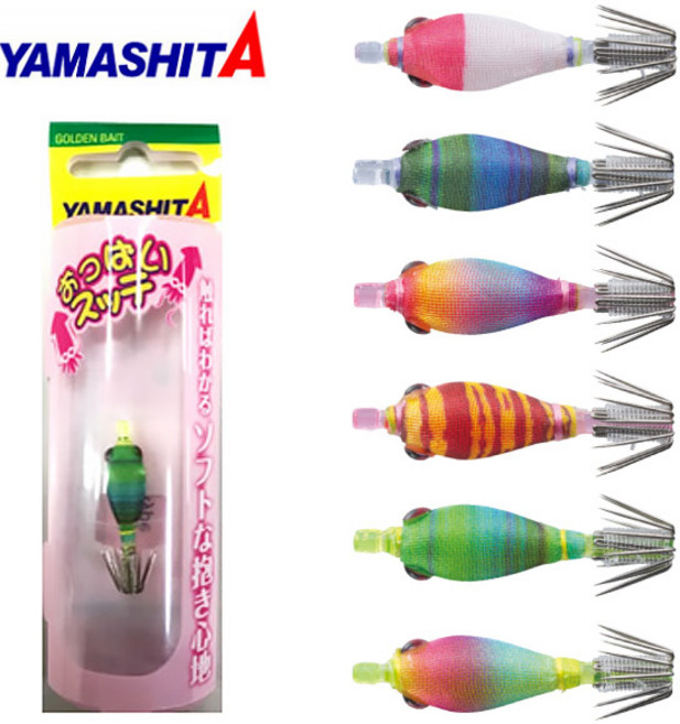 야마시타 옵빠이슷테 5-1 UV (5cm) 호래기 화살촉 에기 스테 에깅 루어 낚시 채비, K1