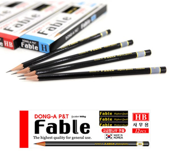 동아 파블 연필 (12자루), HB