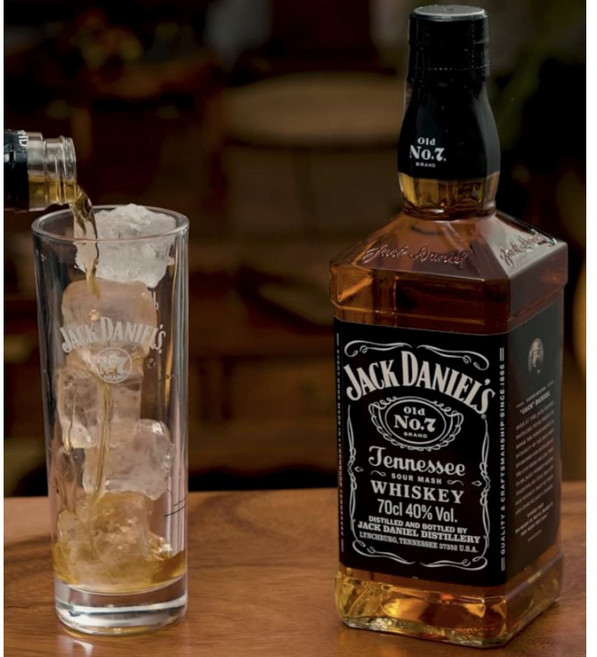 잭다니엘하이볼잔 원형하이볼잔, 1개