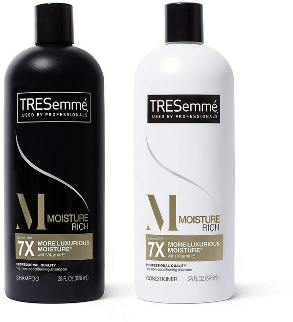 TRESemme 모이스춰 리치 샴푸 컨디셔너 세트 각 828ml, 1개