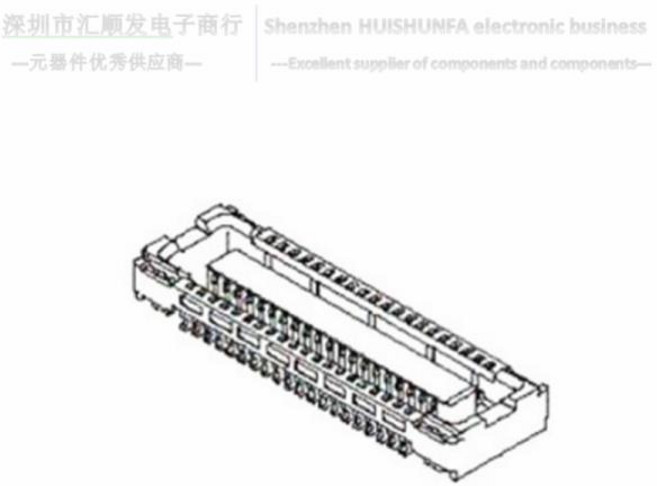 보드 대 및 메자닌 커넥터 Molex 51338 1074, 1개