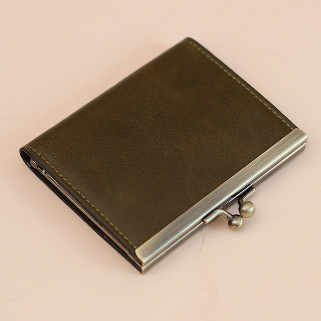 테이드 앤틱락 천연소가죽 아코디언카드지갑 [11슬롯]