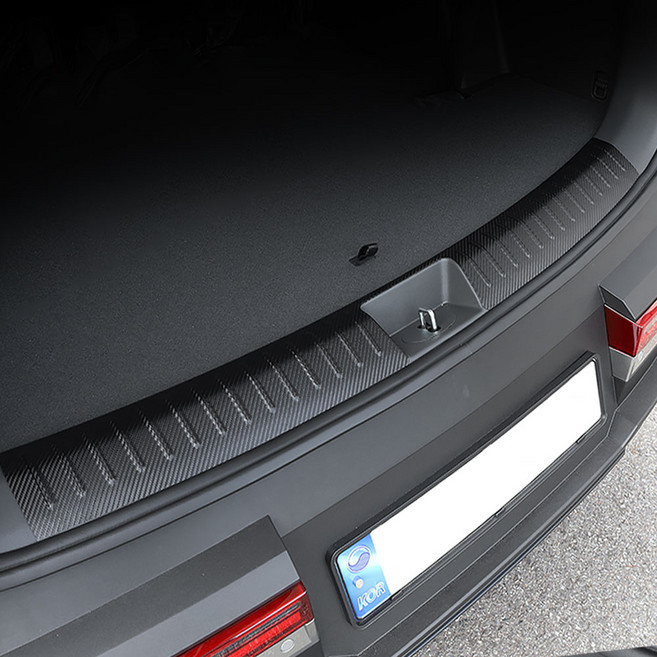 [카라멜] 싼타페 MX5 튜닝용품 트렁크 범퍼커버 인테리어 몰딩, 카본