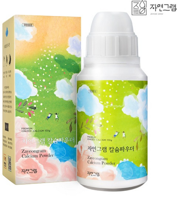 홀리데이 자연그램칼슘파우더 과일세정제 150g, 1개