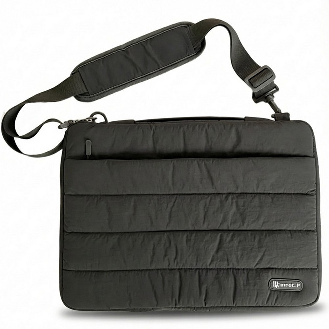 엠오피 맥북 그램 삼성 노트북 케이스 파우치 가방 크로스백, 1개, 차콜