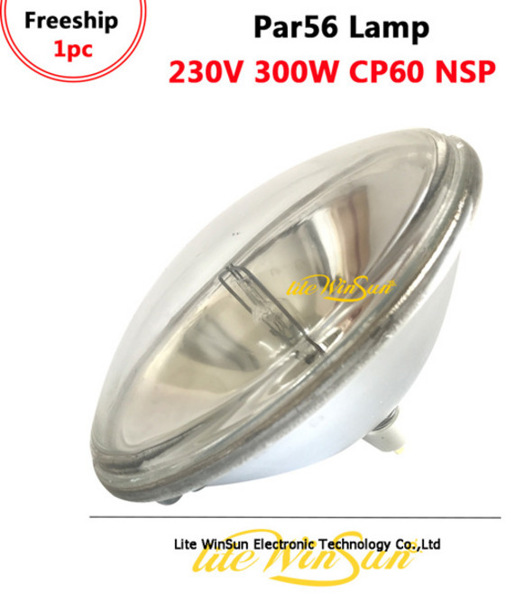 LITEW UNE 120V 300W 플래티넘 PAR56 전구 WFL 220V NSP 230V, 120V 300W CP62, 1개