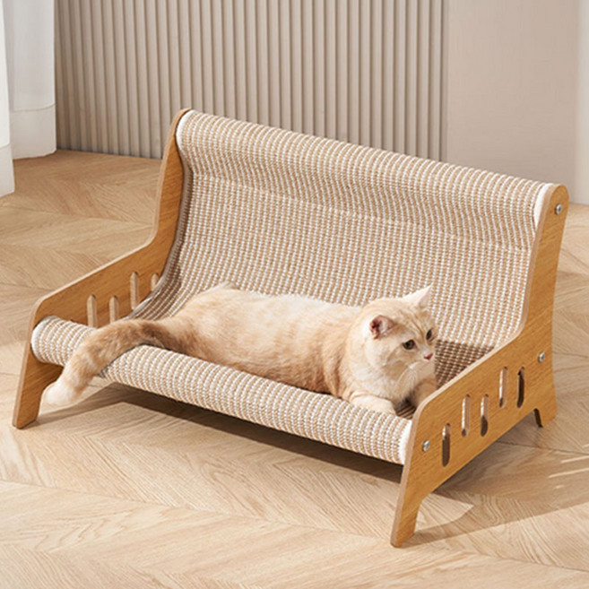 메일캣 고양이 쇼파 침대 스크래쳐, 혼합색상, 1개