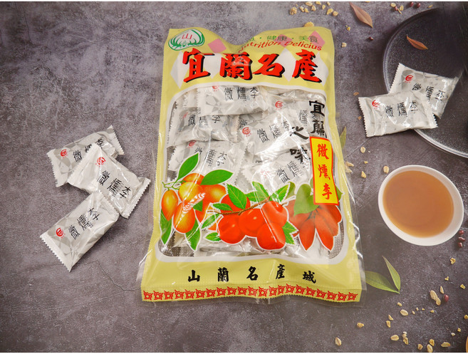 德合記 微燻李 無籽李 單粒包 無核 獨立包蜜餞, 1個, 大包, 340g