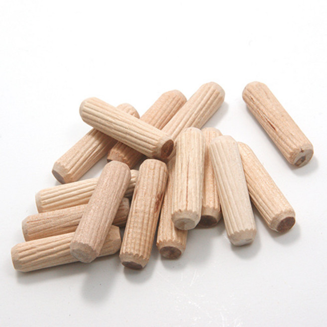 8mm 나무못/목심/목다보(wood pin), 8x30mm-100개, 1개