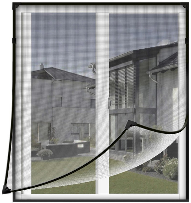 [러브버그차단] 루시아이 강력흡착 자석 탈부착 방충망 4tpyes, DIY, 1개