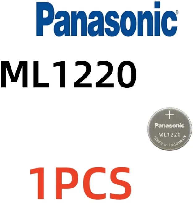 판매 ML1220 3V 리튬 충전식 배터리 CMOS RTC BIOS 백업 버튼 노트북 마더보드용 코인 셀 교체, 01 ML1220-1PCS