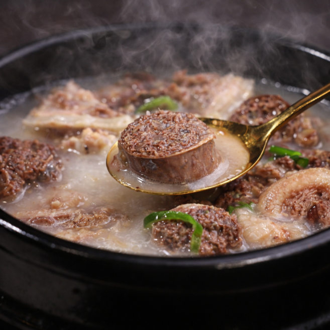 해빗이로운 순대국밥 3팩 콜레스테롤 걱정없는 담백한 국밥, 180g, 3개