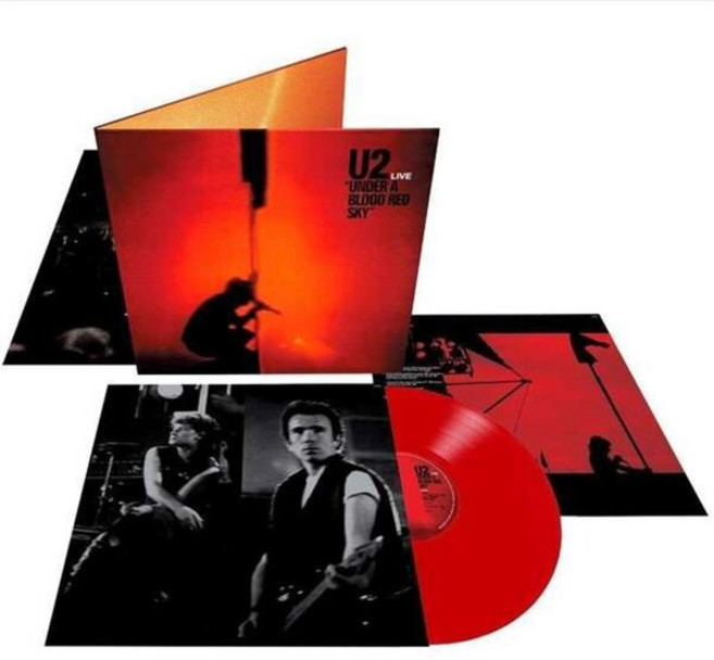 [LP] U2 (유투) - Under A Blood Red Sky: Live 1983 [레드 컬러 LP] : 발매 40주년 기념반