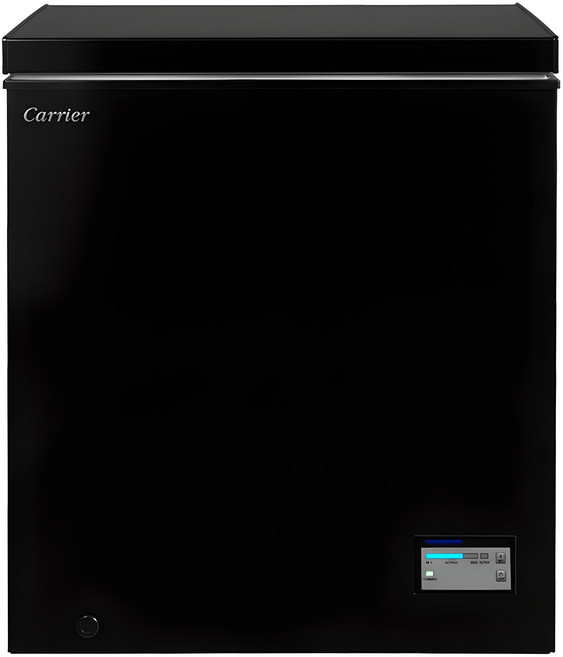 캐리어 다목적 145L 냉동고 방문설치, 블랙, CSC-145FDBH