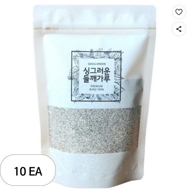 상림원 100% 국산 싱그러운 생들깨가루, 200g, 10개