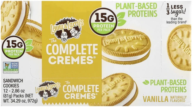 지금 곧 품절됩니다 Lenny & Larry's The Complete Cremes® 샌드위치 쿠키 바닐라 12팩 각 81g(2.86oz) 서둘러주시면 감사하겠습니다, LennyLarrysTheCompleteCremes샌드 - 쿠팡
