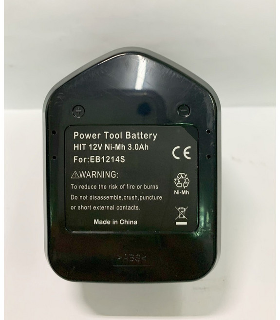 電動工具電池 ML:EB1214S, 1個, 鎳氫電池 通用 日立 12V 3.0AH