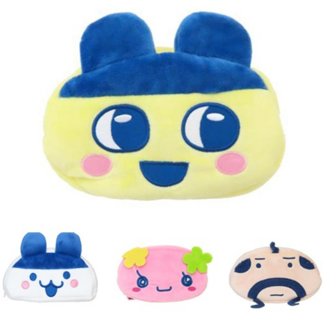 다마고치 마메치 오야지치 미미치 플라워치 봉제 인형 펜파우치 필통 일 정품