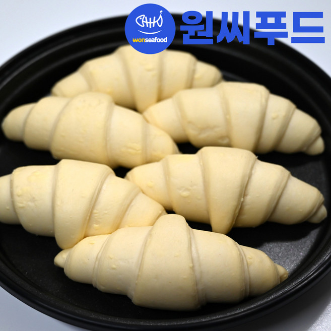 SPC 삼립 버터 크로와상 생지 1.5kg 프랑스 크라상 크로플 크룽지 냉동포장무료, 20개, 75g
