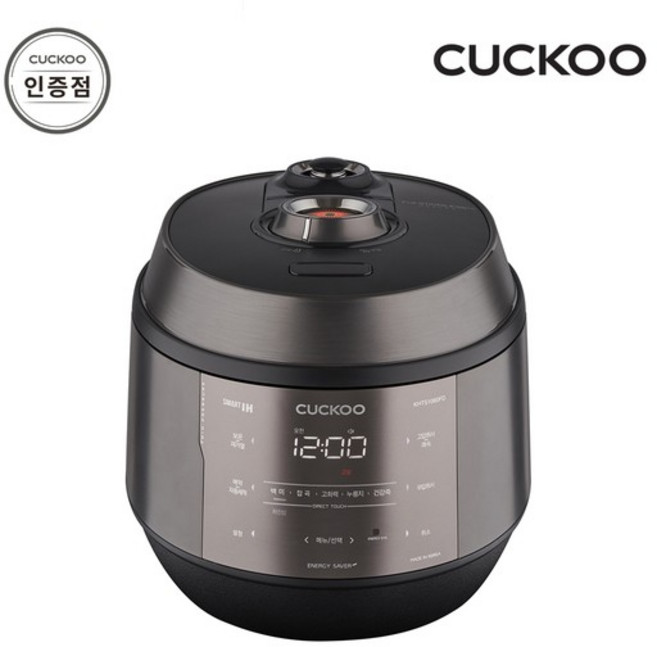 CRP-KHTS1060FD 10인용 IH전기압력밥솥 공식판매점 SJ, 다크실버