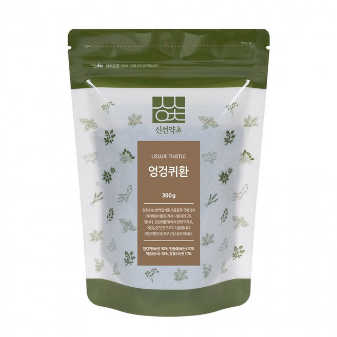 신선약초 국산 엉겅퀴환 300g 민들레 백출 함유, 1개, 1정